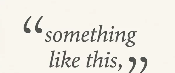 Quasiquotes