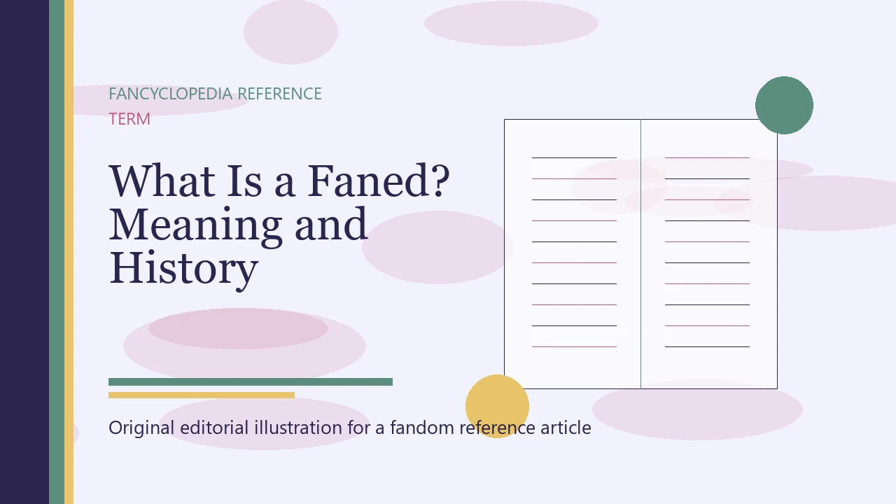 What Is a Faned? Meaning and History editorial illustration