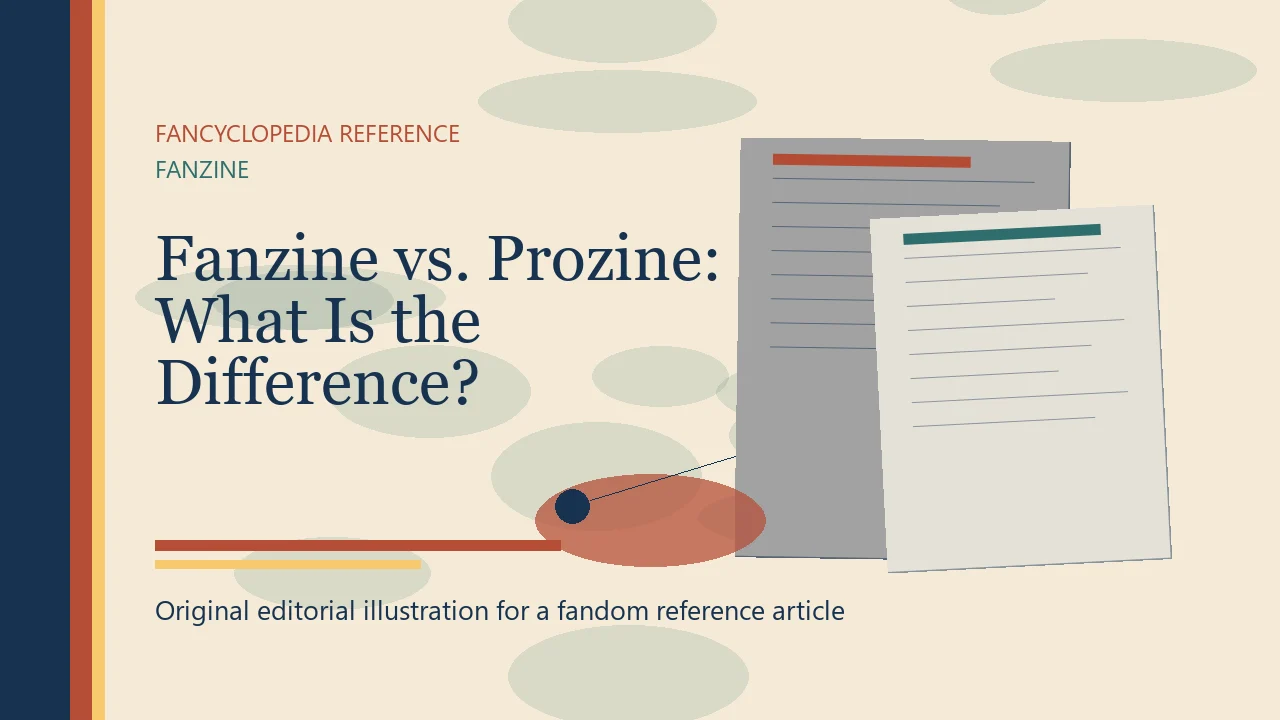 Fanzine vs. Prozine: What Is the Difference? editorial illustration
