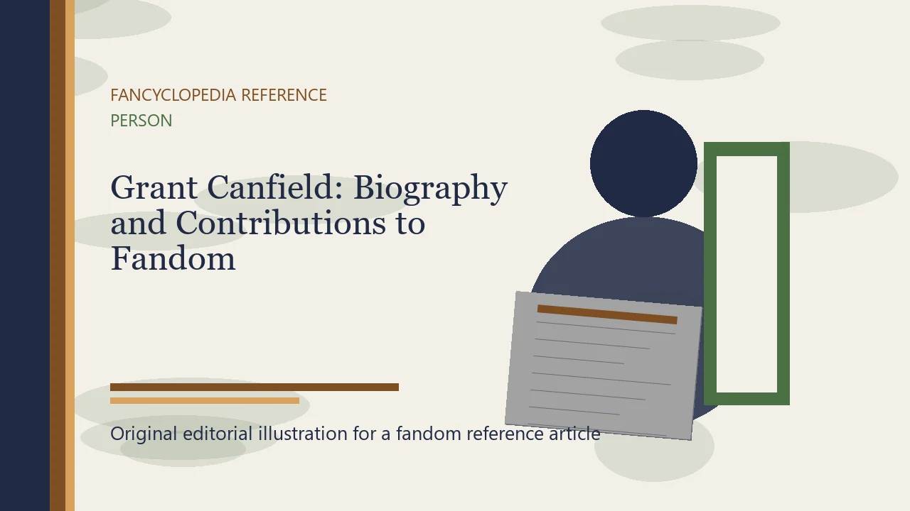 Grant Canfield: Biography and Contributions to Fandom editorial illustration