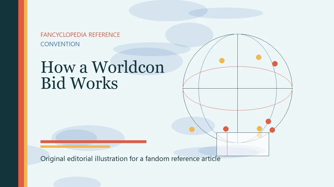 How a Worldcon Bid Works editorial illustration