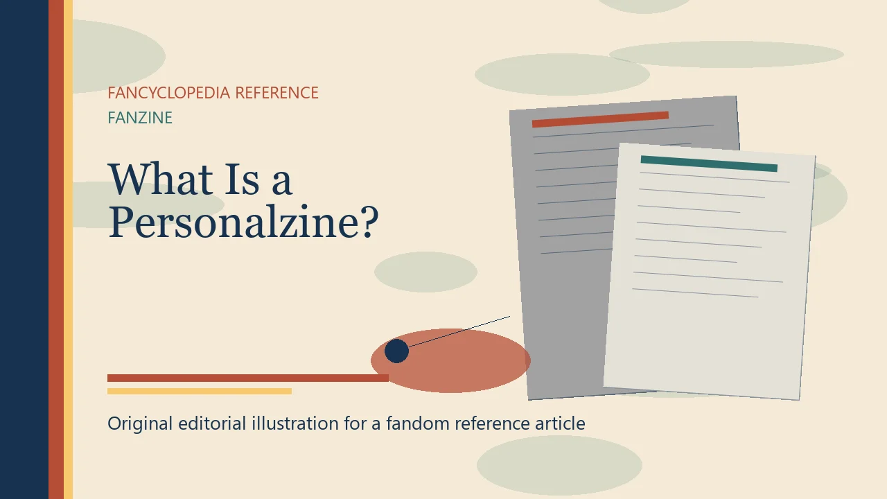 What Is a Personalzine? editorial illustration