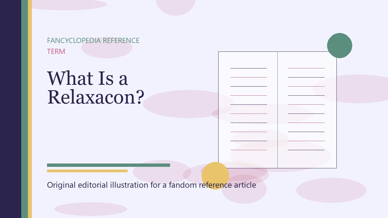 What Is a Relaxacon? editorial illustration