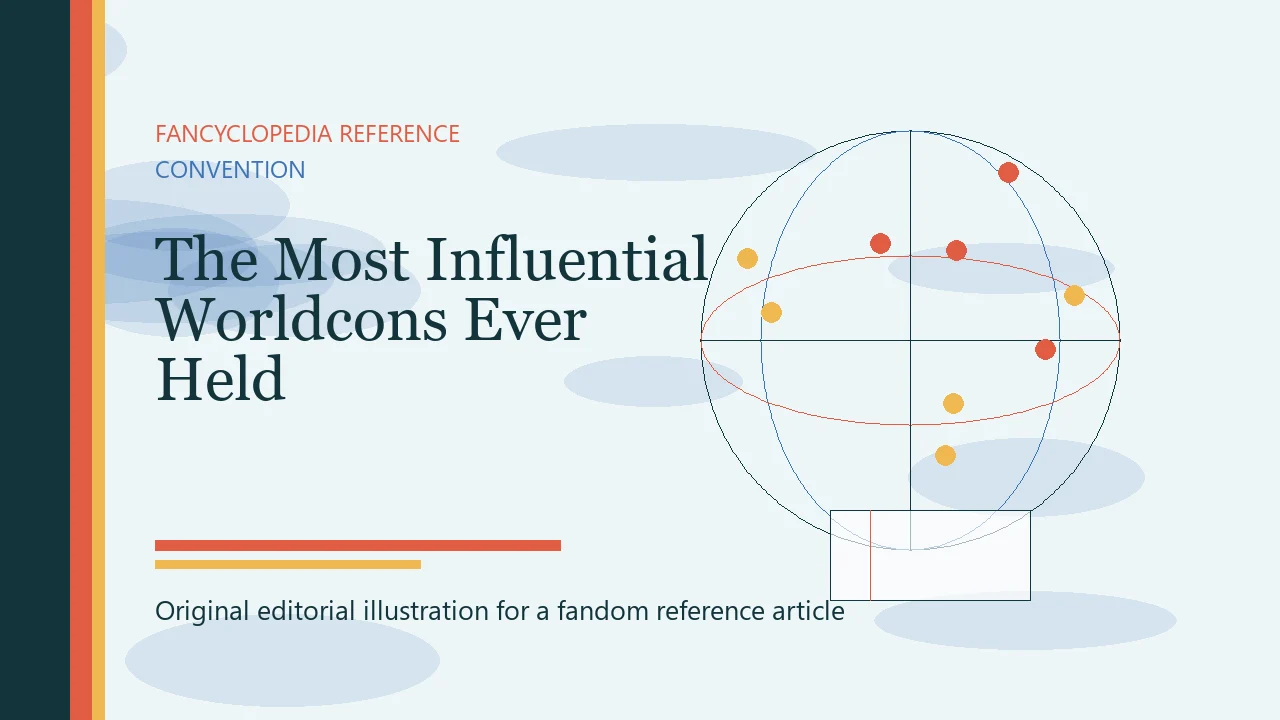 The Most Influential Worldcons Ever Held editorial illustration