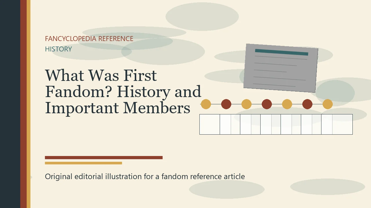 What Was First Fandom? History and Important Members editorial illustration
