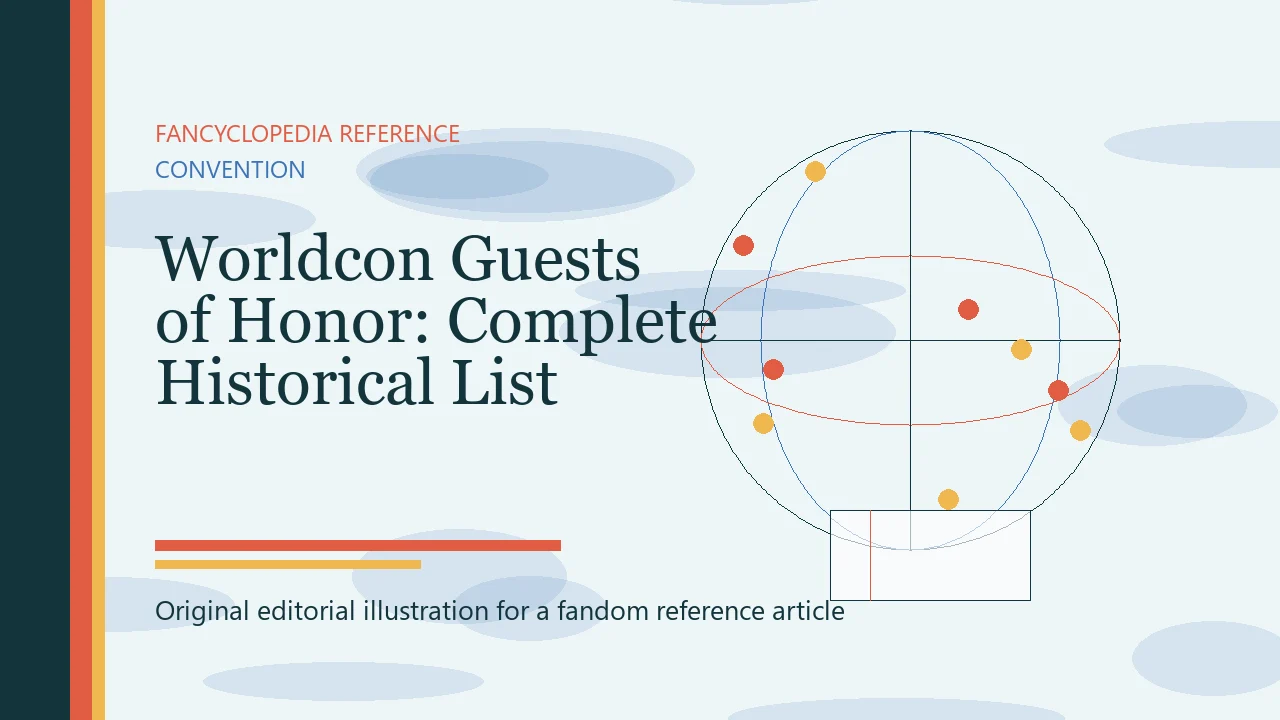 Worldcon Guests of Honor: Complete Historical List editorial illustration