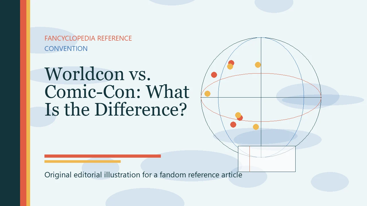Worldcon vs. Comic-Con: What Is the Difference? editorial illustration