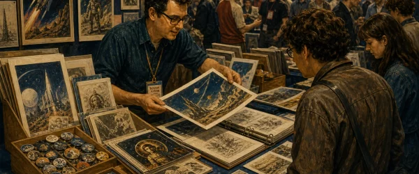Mike McGann: Australian Fan Artist and Convention Dealer