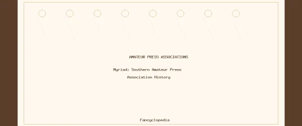 Myriad: Southern Amateur Press Association History