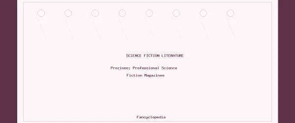 Prozines: Professional Science Fiction Magazines
